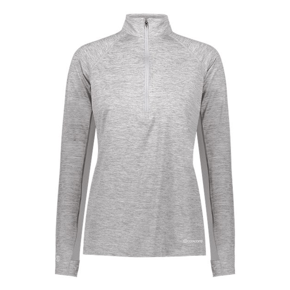 Holloway Electrify CoolCore Quarter-Zip Pullover: for