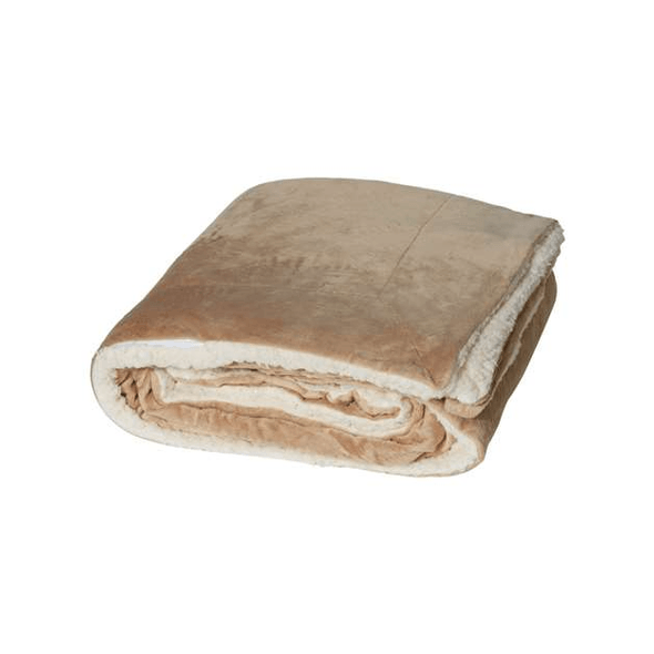Alpine Fleece Oversized Mink Sherpa Blanket: for BIZAY