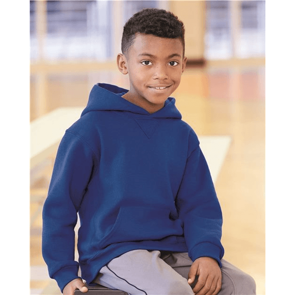 Russell Athletic Youth Dri Power Hooded Pullover Sweatshirt: