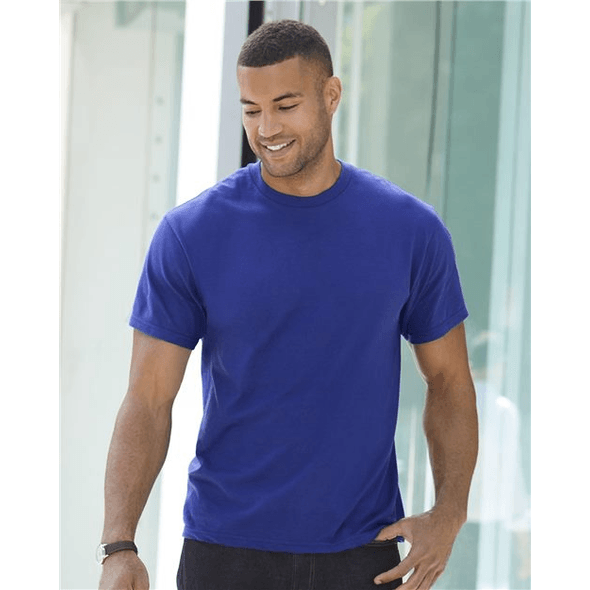 Gildan Hammer T-Shirt 3XL - 100% Combed Cotton Heavyweight Tee In Lagoon Blue