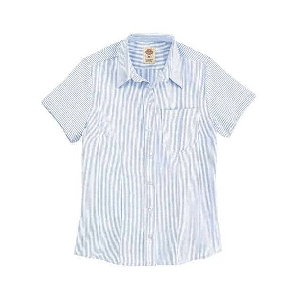 Dickies | Camisa Oxford elastizada de manga corta para mujer
