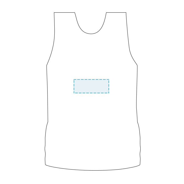 Alleson Athletic | Lacrosse Reversible Pinnie - Print - 1