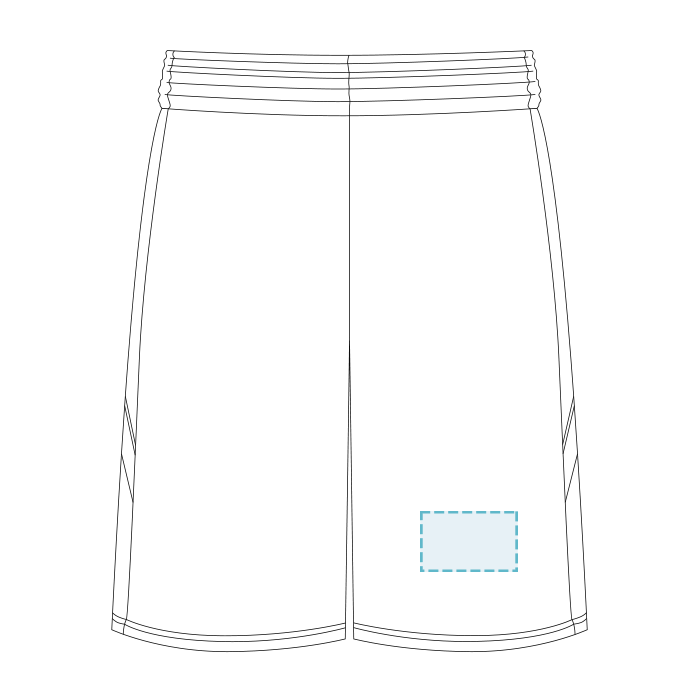 Alleson Athletic | Single Ply Reversible Shorts