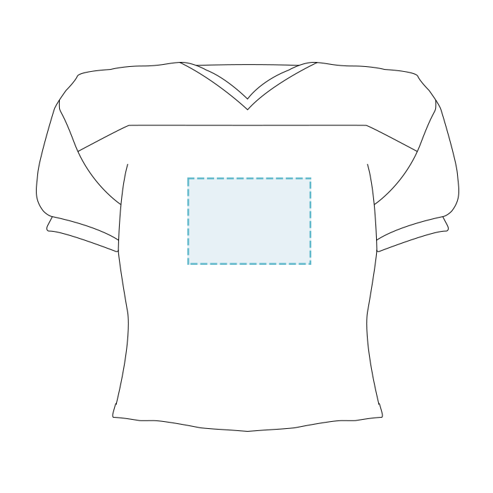 Augusta Sportswear | Slant Football Jersey - Transfer - 1