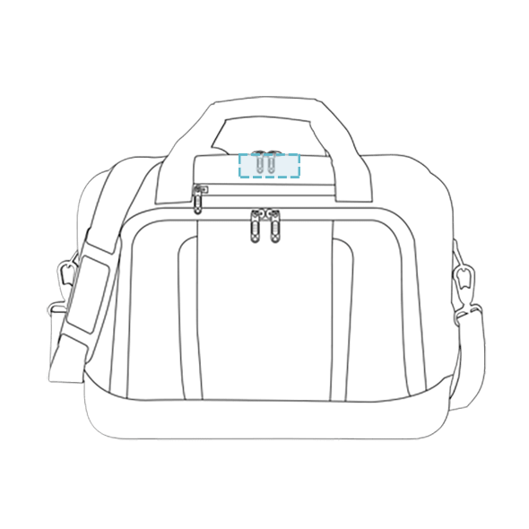 Maletín para computadora de 17 in Velocity