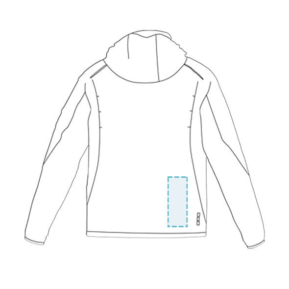 Sudadera con capucha y cremallera completa Roots73 PADDLECREEK - Bordado - 1