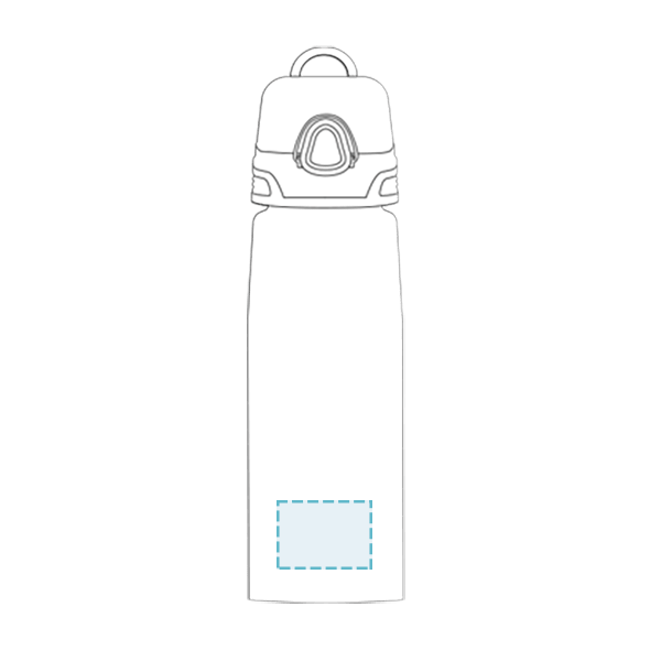 Botella deportiva de acero inoxidable de 25 oz Troika