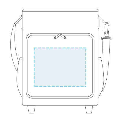 Refrigerador rodante Hit de 18 latas