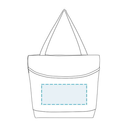 Bolsa tote de dos colores Hit High Line