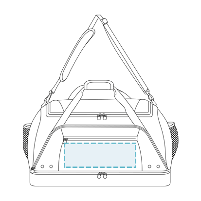 Bolsa de lona con fondo abatible Hit Rockfest