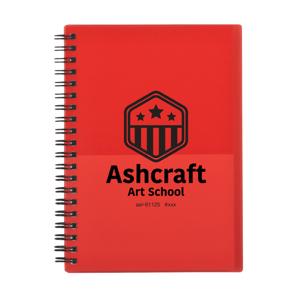 Cuaderno de espiral de dos tonos Hit