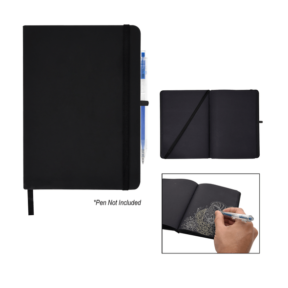 Cuaderno de papel negro Hit Neon Dreams