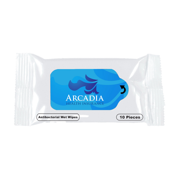 Paquete de toallitas húmedas antibacterianas Hit