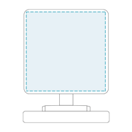 Soporte para celular con cargador inalámbrico Hit