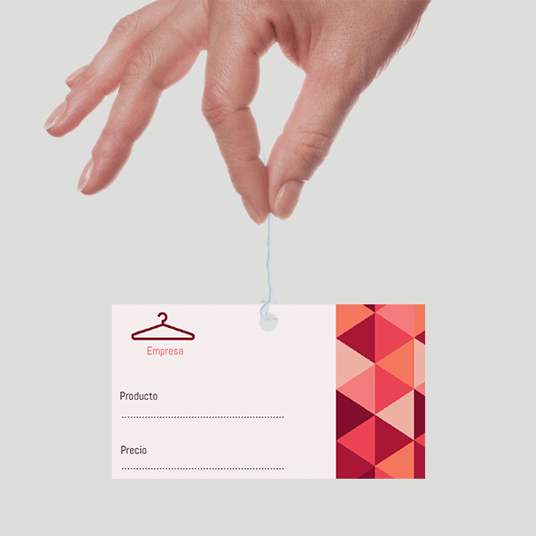 Etiquetas Colgantes